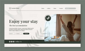Hotels Landing Page Templates: Enhance Your Website's Appeal